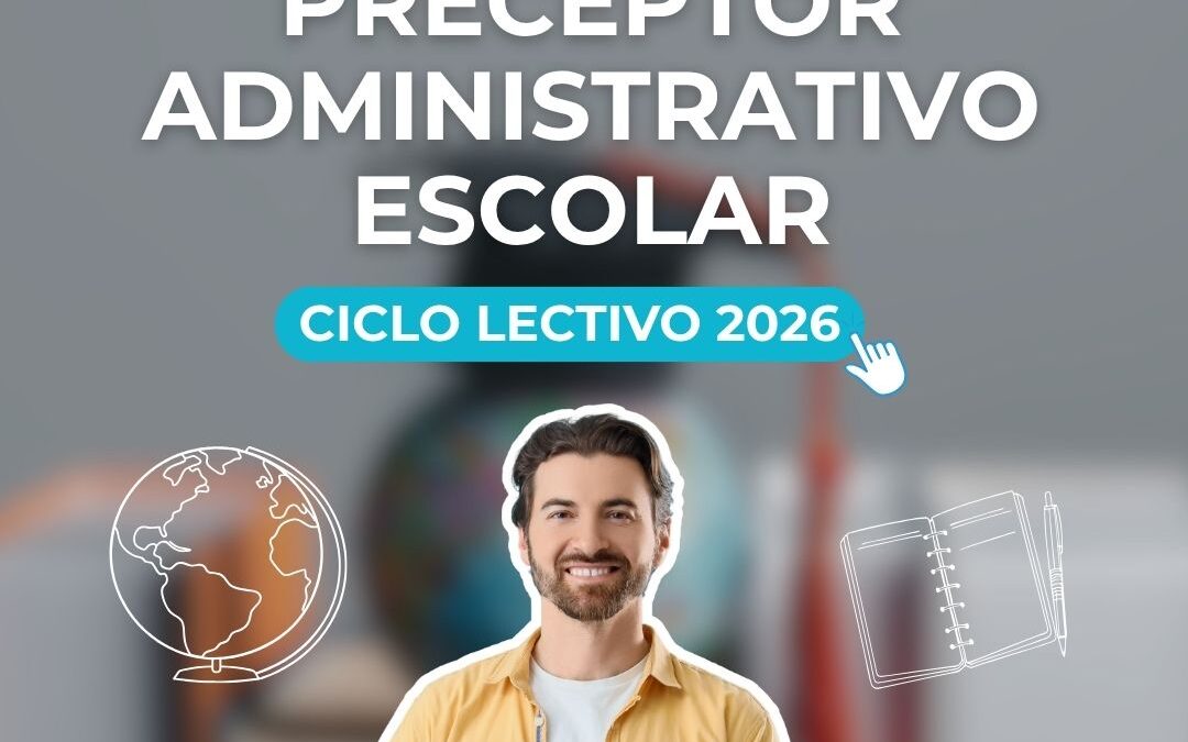 PRECEPTOR ADMINISTRATIVO ESCOLAR